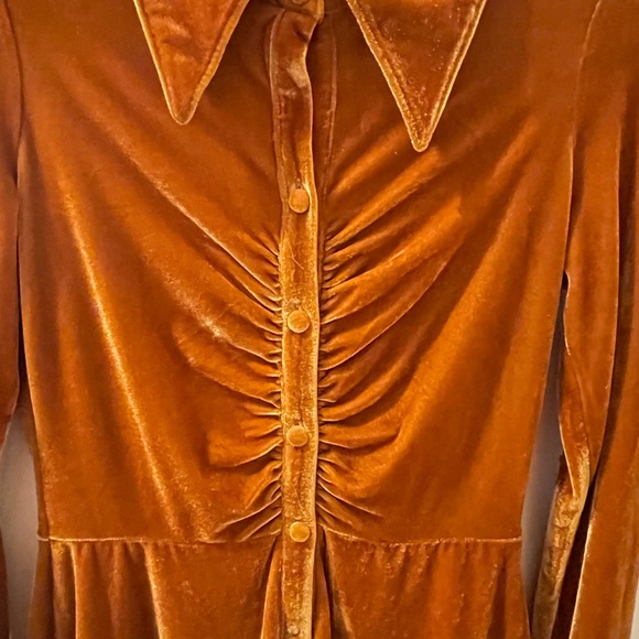 Urban outfitters Small petite, velvet dress - Picture 3 of 6